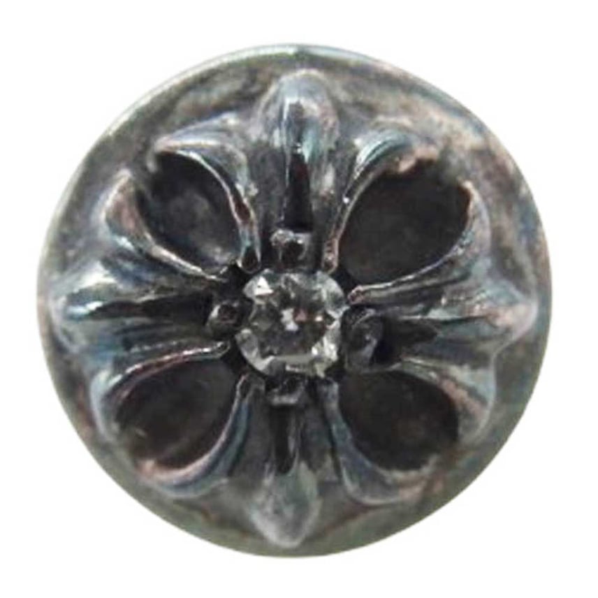 D (傷や汚れあり)】CHROME HEARTS クロムハーツ(原本有) ピアス STUD D (傷や汚れあり)】CHROME HEARTS クロムハーツ(原本有) ピアス STUD