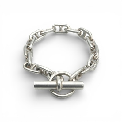 Hermes Chaine D'ancre MM Bracelet "Silver"