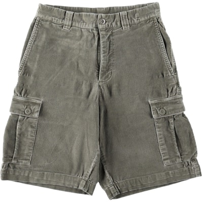 古着 00年代 パタゴニア Patagonia ORGANIC COTTON 57640S8 コーデュロイショーツ ハーフパンツ カーゴパンツ レディースL(w28)相当/eaa670595