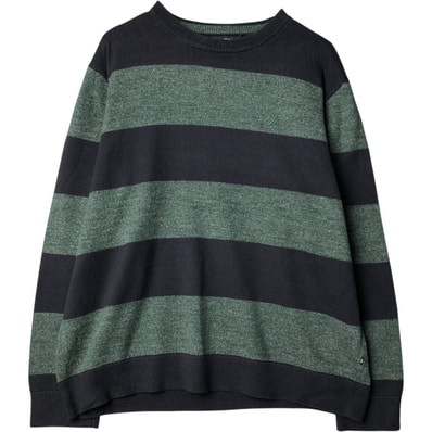 古着 00年代~ ノーティカ NAUTICA ボーダー柄 コットンニットセーター メンズXL相当/eaa580884