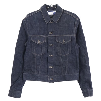 グッチ 裏地花柄 デニムジャケット ※サイズの表記はございません。