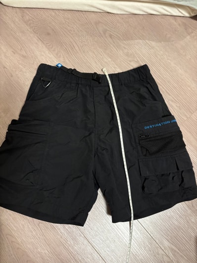 Liberaiders LR NYLON UTILITY SHORTS "BLACK"