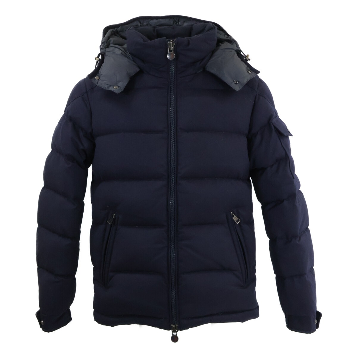 モンクレール MONTGENEVRE モンジュネーブル ウール フード付ダウンジャケット 1