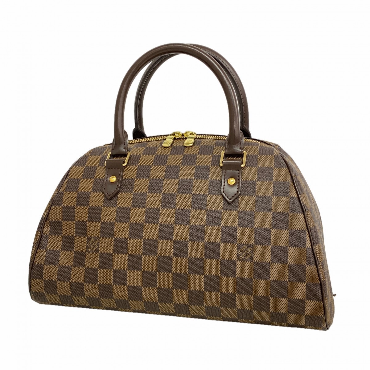 【6gd5136】ルイヴィトン ハンドバッグ ダミエ リベラMM N41434 エベヌ【中古】レディース