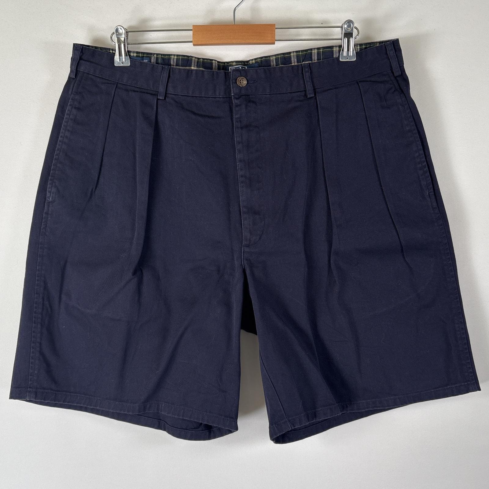古着 ポロバイラルフローレン Polo by Ralph Lauren USA製 ショートパンツ 半ズボン ゴルフ 短パン ワンポイントロゴ ハーフパンツ 大きいサイズ w40  ネイビー メンズ