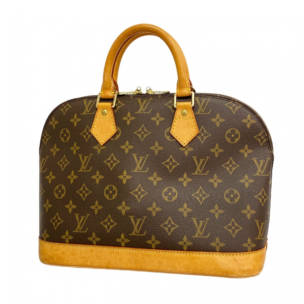 【6da0621】ルイヴィトン ハンドバッグ モノグラム アルマ M51130 ブラウン【中古】レディース