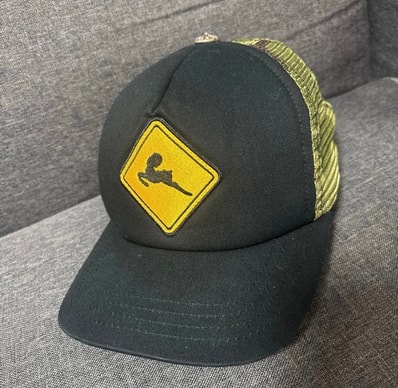 Chrome Hearts Trucker Cap Foti Cross Ball Mesh Camouflage "Green/Brown"