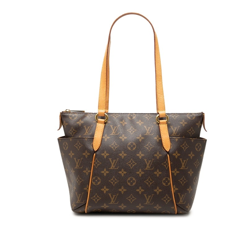 ルイ ヴィトン モノグラム トータリーPM トートバッグ  ショルダーバッグ M56688 ブラウン PVC レザー レディース LOUIS VUITTON 中古
