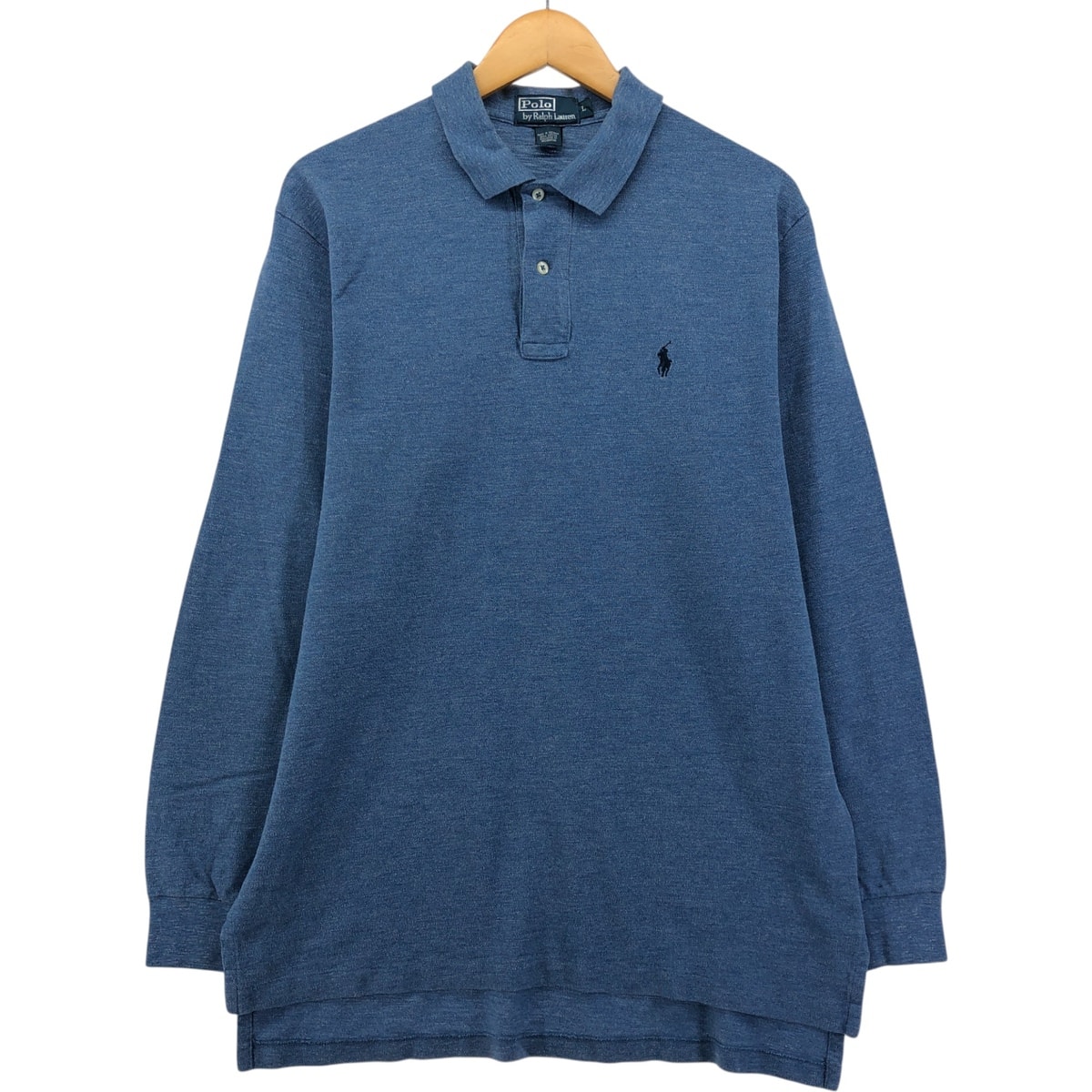 古着 ラルフローレン Ralph Lauren POLO by Ralph Lauren 長袖 ポロシャツ メンズL相当/eaa575729
