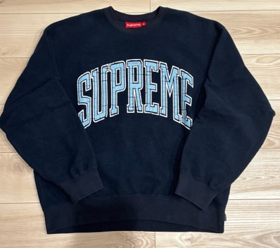 Supreme Inside Out Crewneck "Navy"