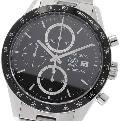タグホイヤー カレラ クロノグラフ CV2010-2 メンズ 【中古】