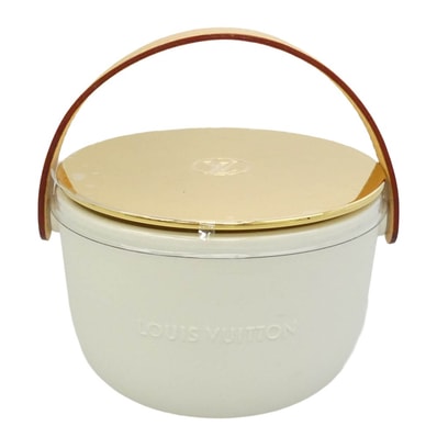 LOUIS VUITTON ルイ・ヴィトン パフュームド キャンドル アロマキャンドル ホワイト 陶器 ホワイト系 220g【極上美品】【中古】
