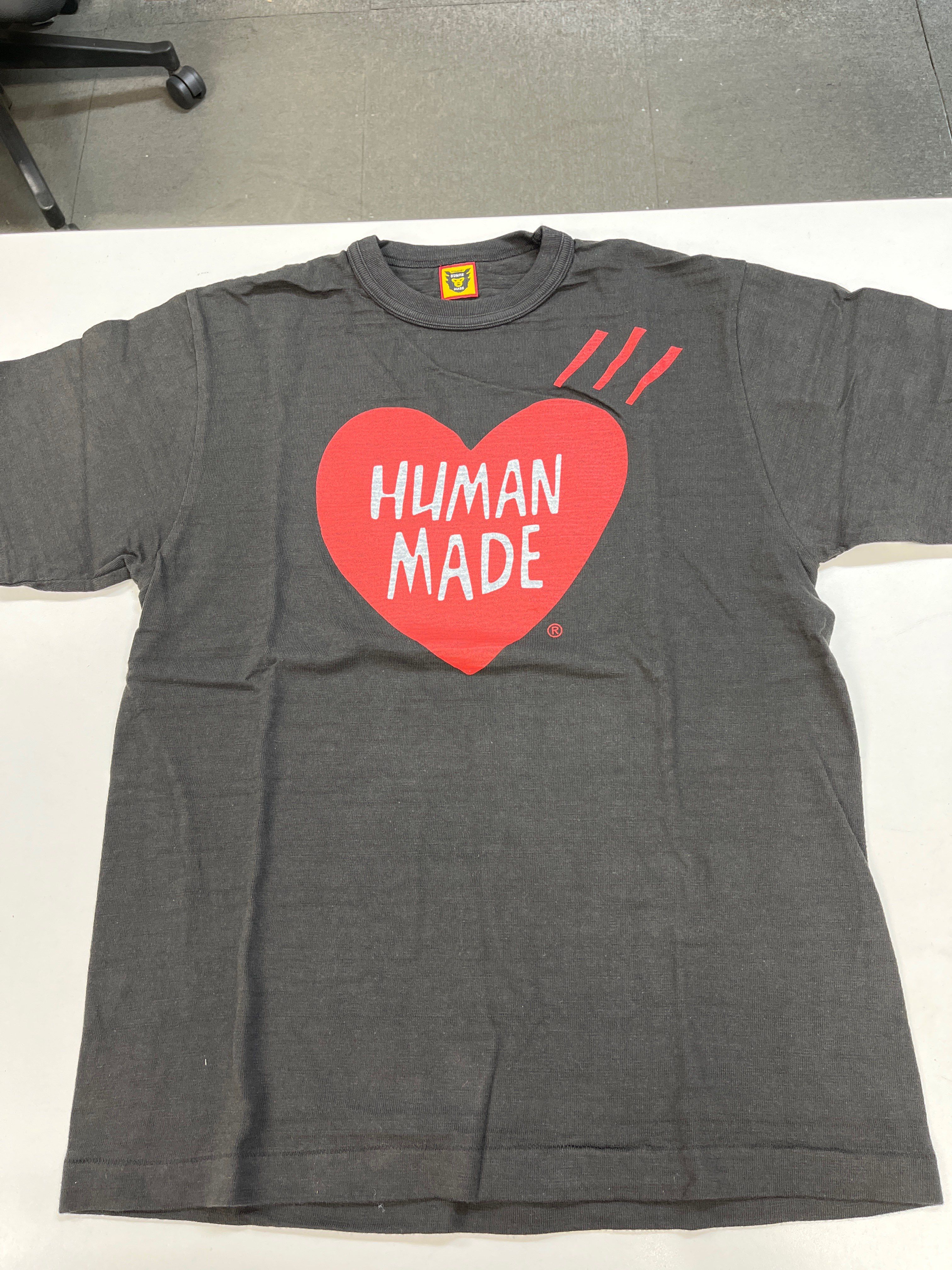 HUMAN MADE T-SHIRT BLACK