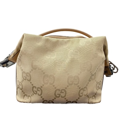 グッチ GUCCI GGキャンバス ジャイアントGG ショルダーバッグ【中古】