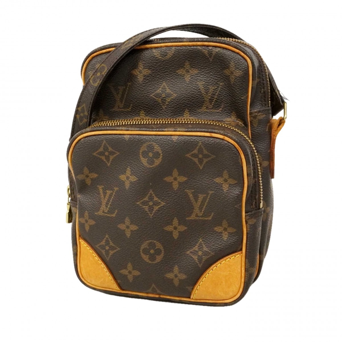 【6dc2342】ルイヴィトン ショルダーバッグ モノグラム アマゾン M45236 ブラウン【中古】レディース
