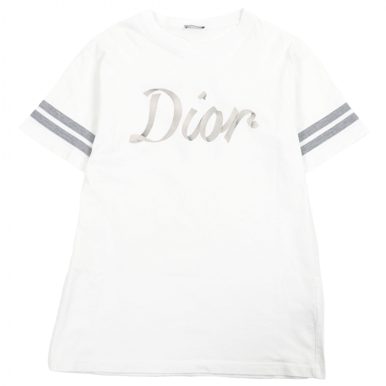美品 ディオール オム 半袖Ｔシャツ ホワイト M 293J659A0554