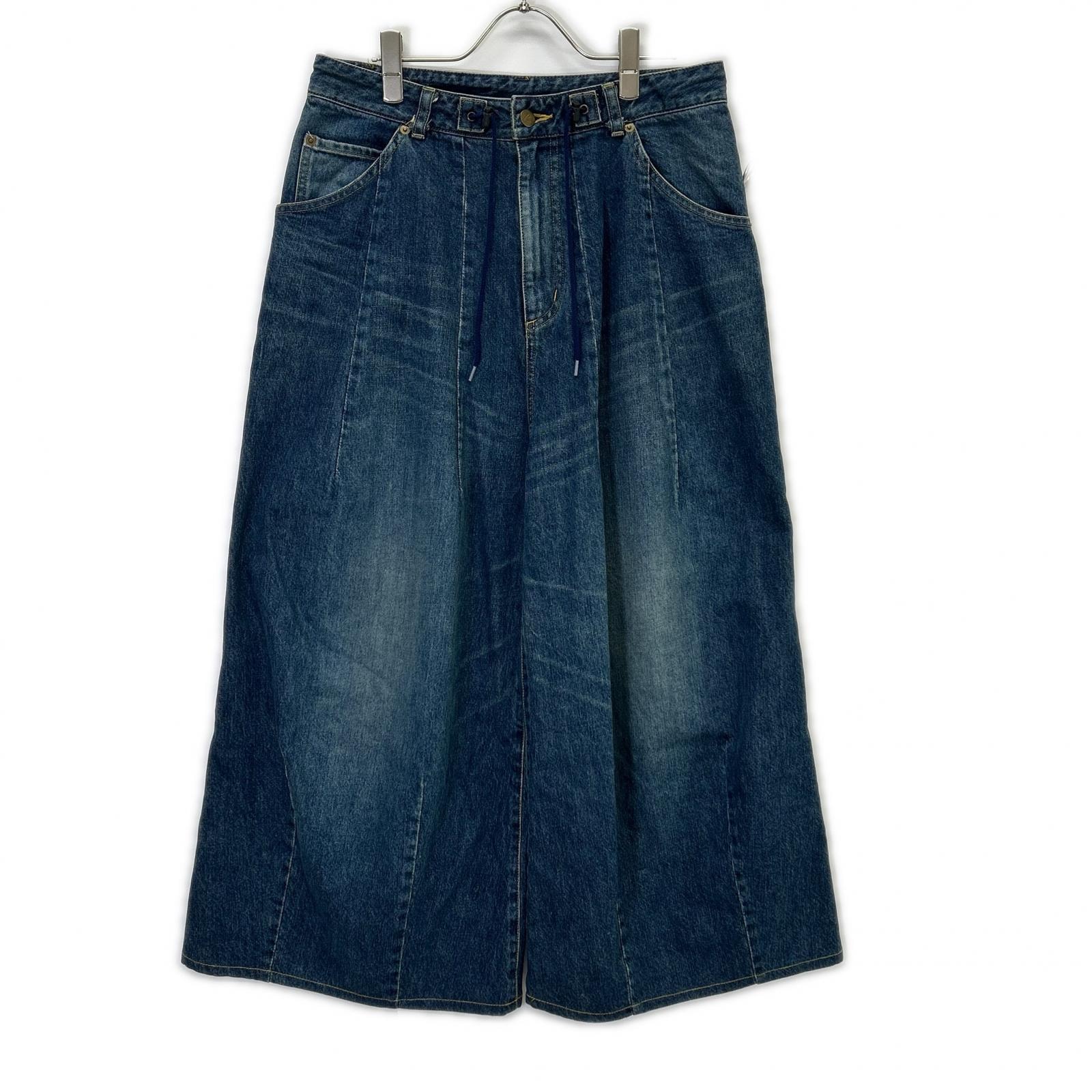 ニードルズ QV159 インディゴ H.D. Buggy Pant - Jean / 12oz Denim ヒザデルバギーデニムパンツ XS
