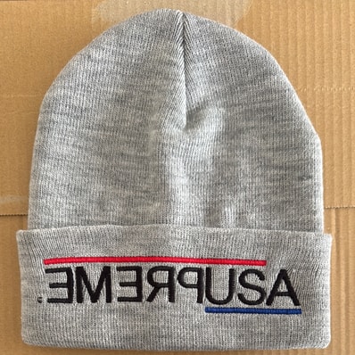 Supreme USA Beanie "Grey"