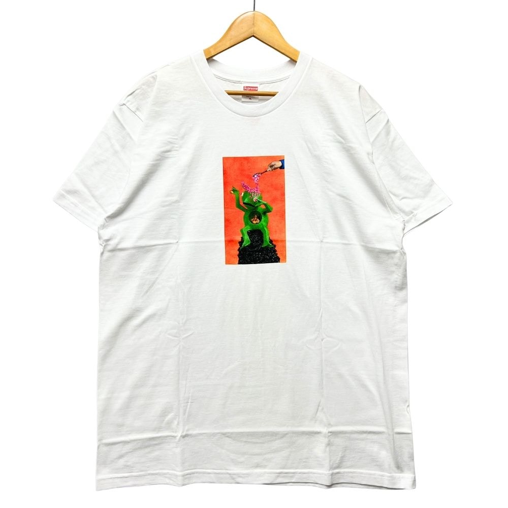 SUPREME シュプリーム Mike Hill Brains Tee プリント Tシャツ ホワイト サイズXL 正規品 / 54232