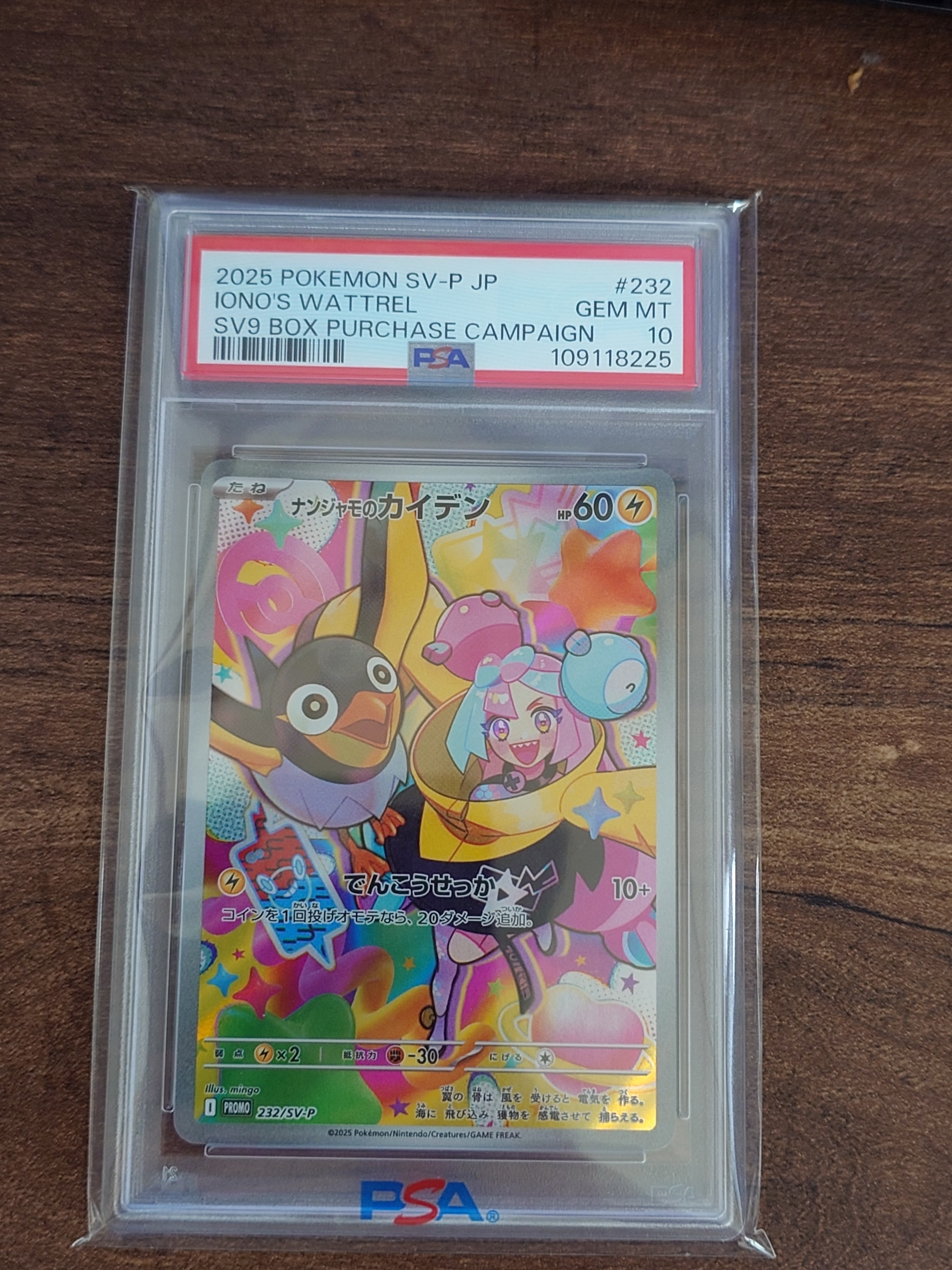 ナンジャモのカイデン P [SV-P 232](プロモーションカード「拡張パック バトルパートナーズ Box購入キャンペーン」)