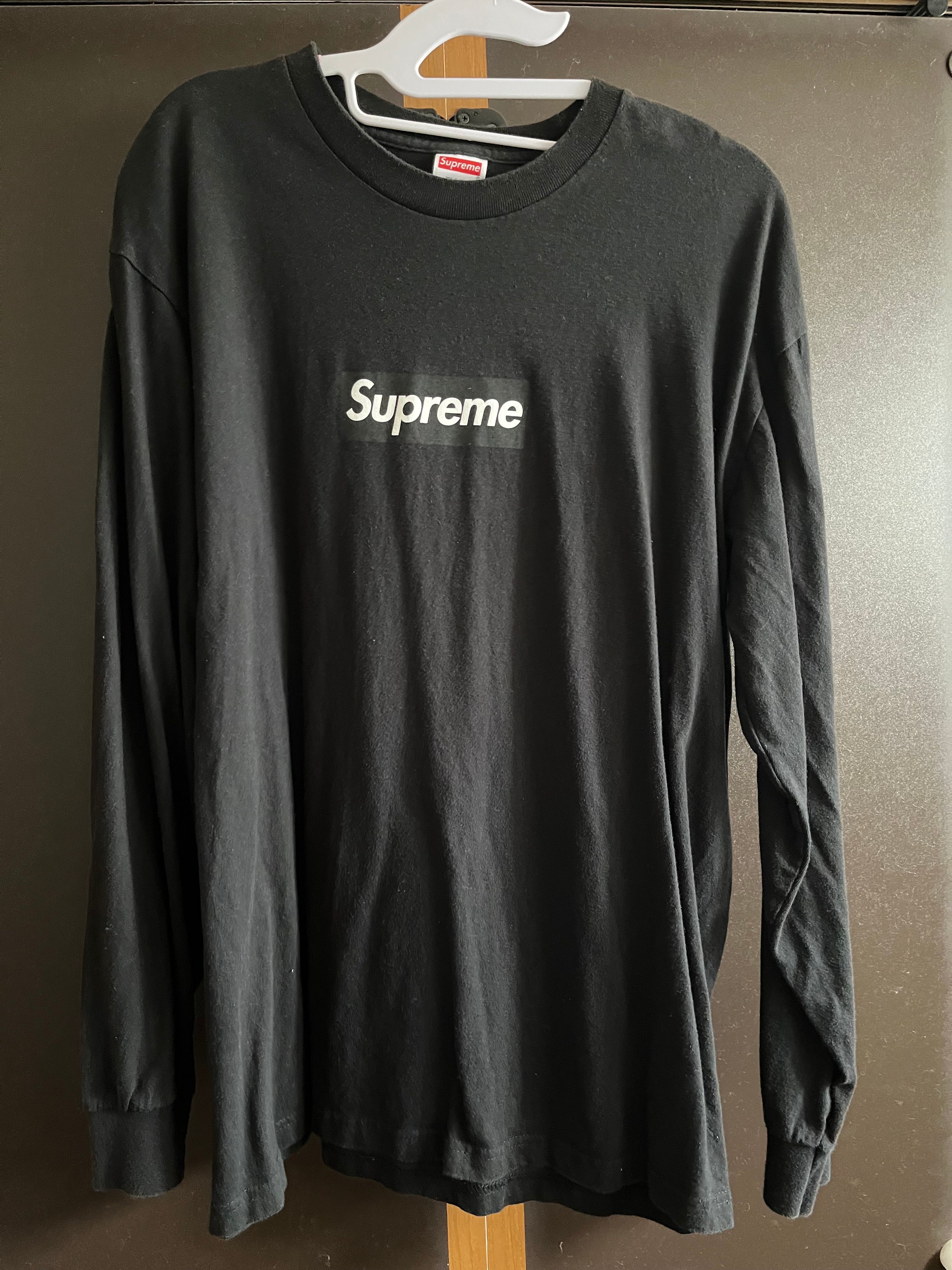 Supreme Box Logo L/S Tee "Black"