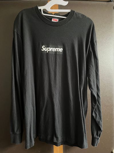 Supreme Box Logo L/S Tee "Black"