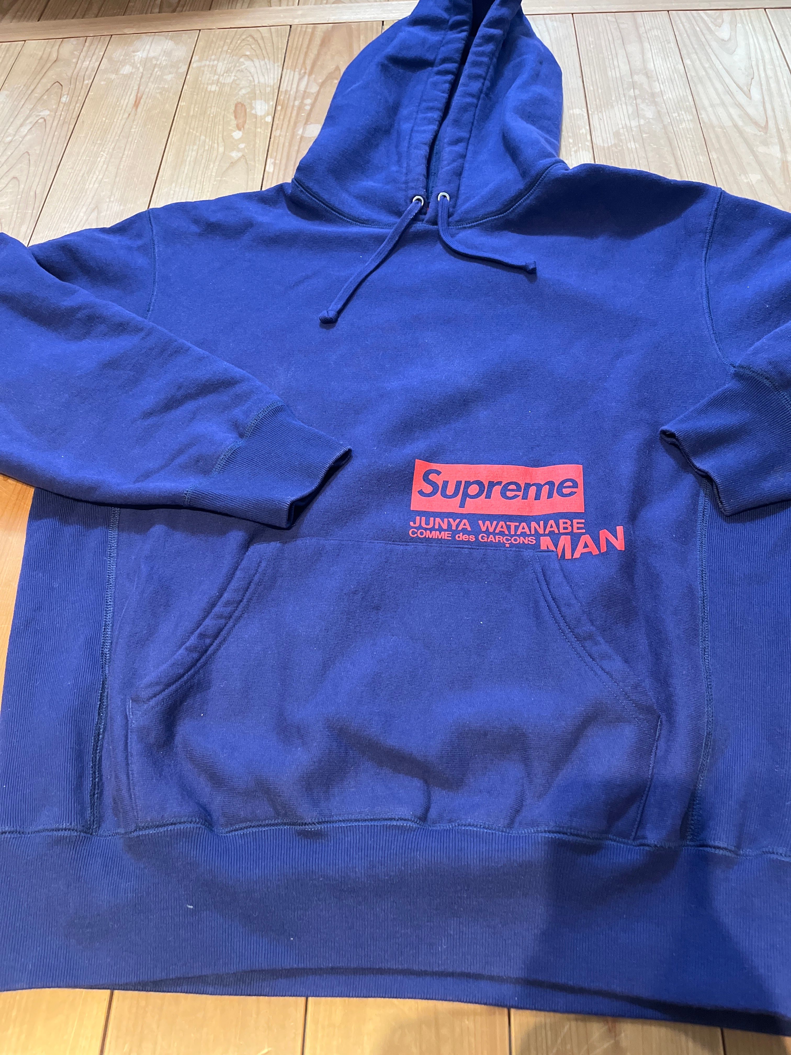 Supreme / JUNYA WATANABE COMME des GARCONS MAN Hooded Sweatshirt "Royal"