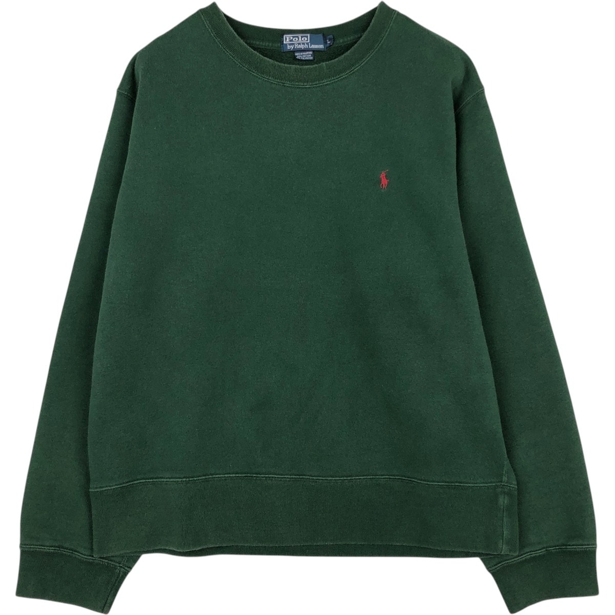 古着 ラルフローレン Ralph Lauren POLO by Ralph Lauren ワンポイントロゴスウェットシャツ トレーナー メンズL相当/eaa673821