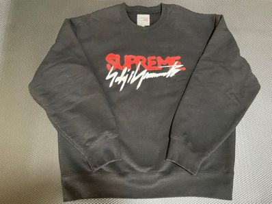 Supreme x Yohji Yamamoto Crewneck "Black"