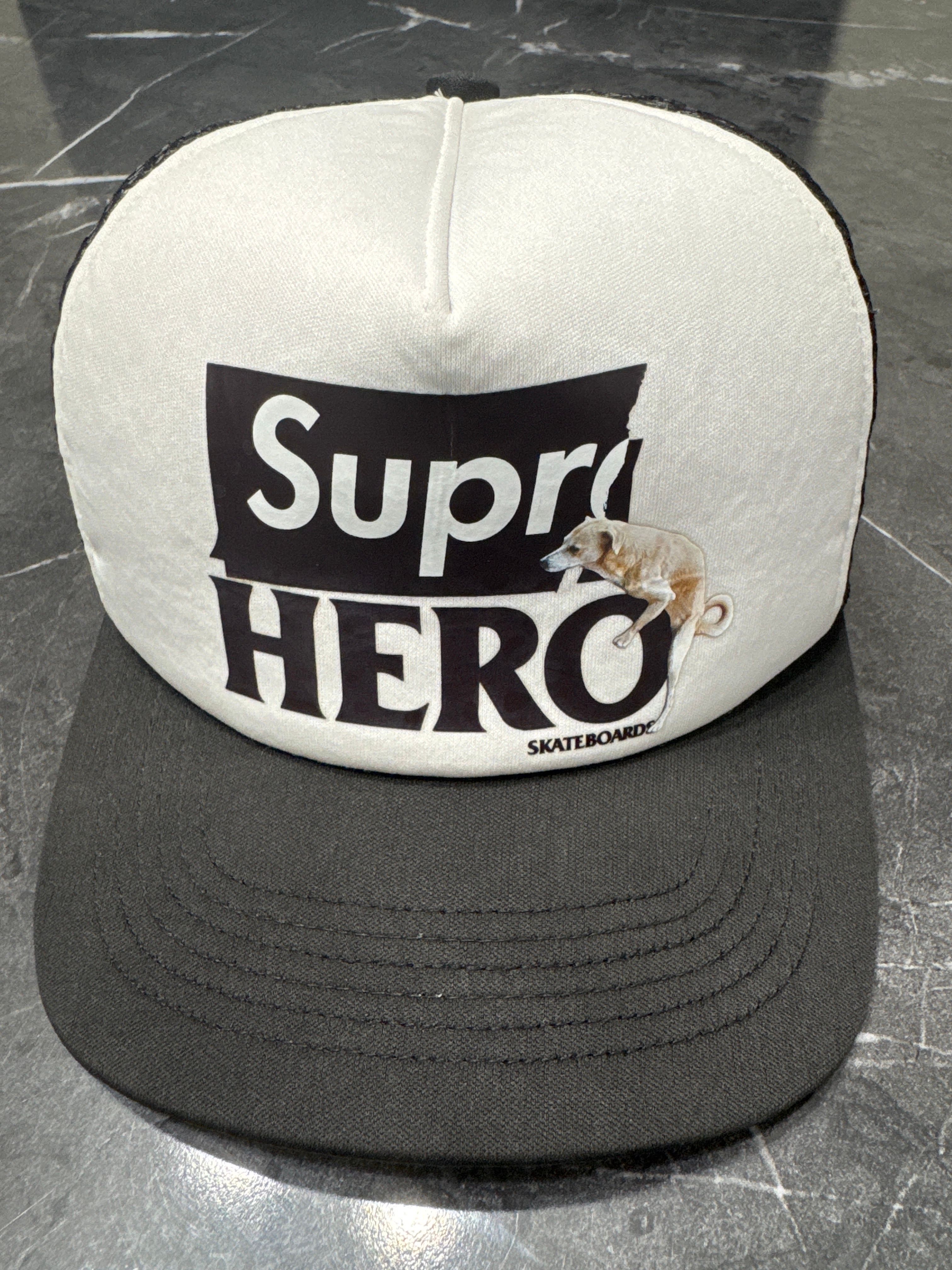 Supreme / ANTIHERO Mesh Back 5-Panel "Black"