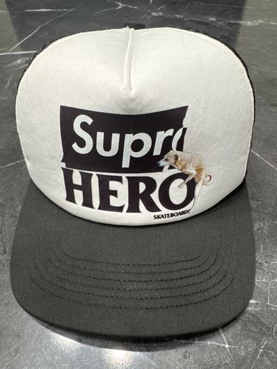 Supreme / ANTIHERO Mesh Back 5-Panel "Black"