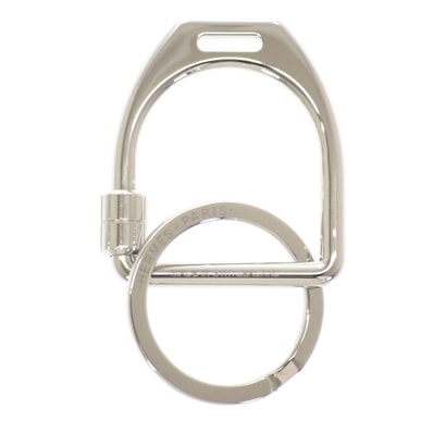 エルメス HERMES エトリエ H077215FJ00 キーホルダー メタル シルバー メンズ レディース【中古】【Aランク】