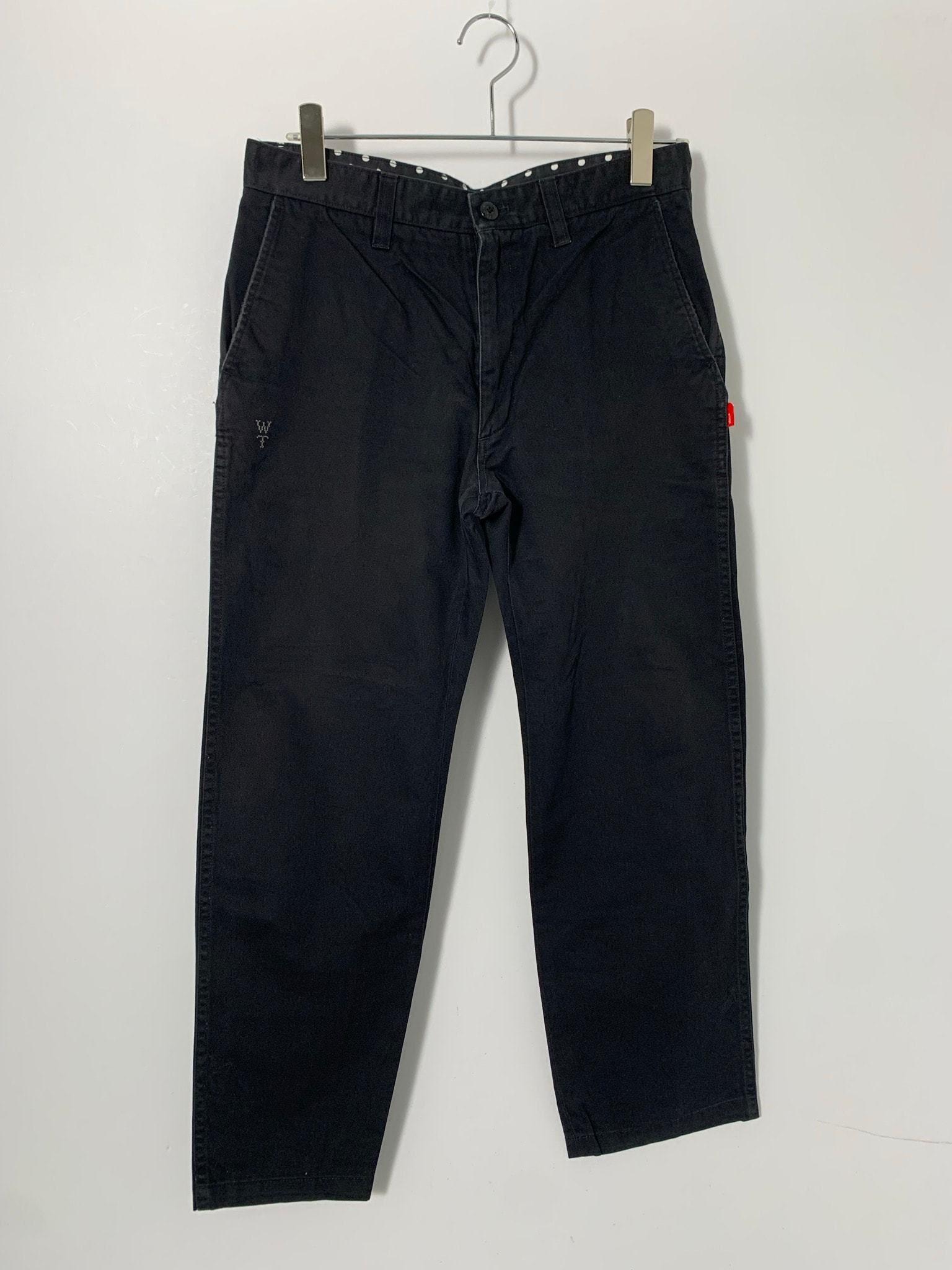 WTAPS TROUSERS.WORK.CTN.TWILL Black