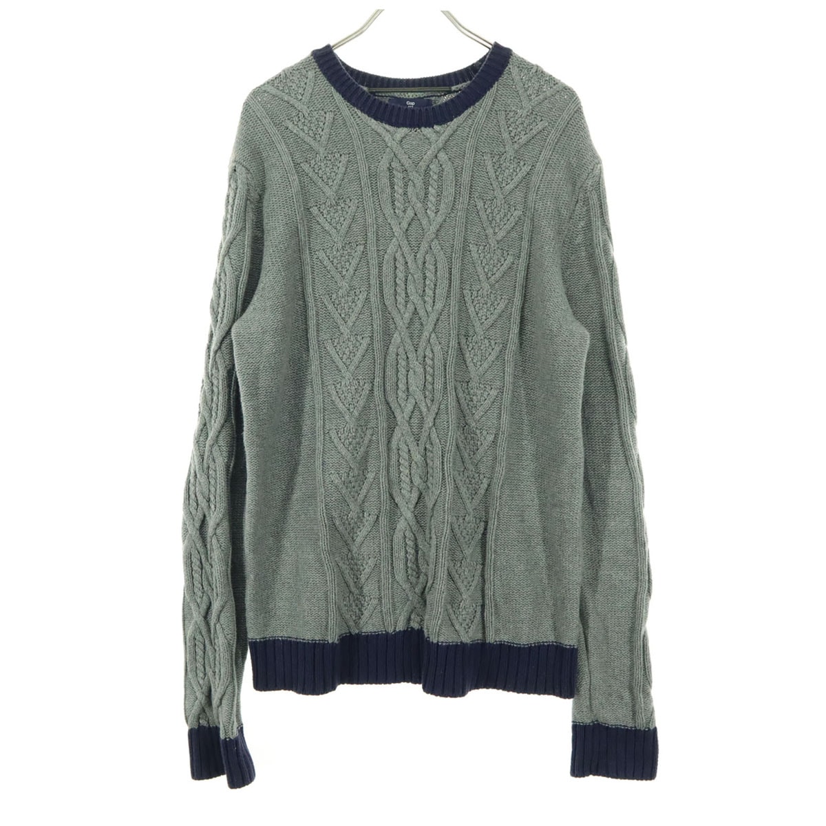 GAP ギャップ 長袖 ニット S グレー