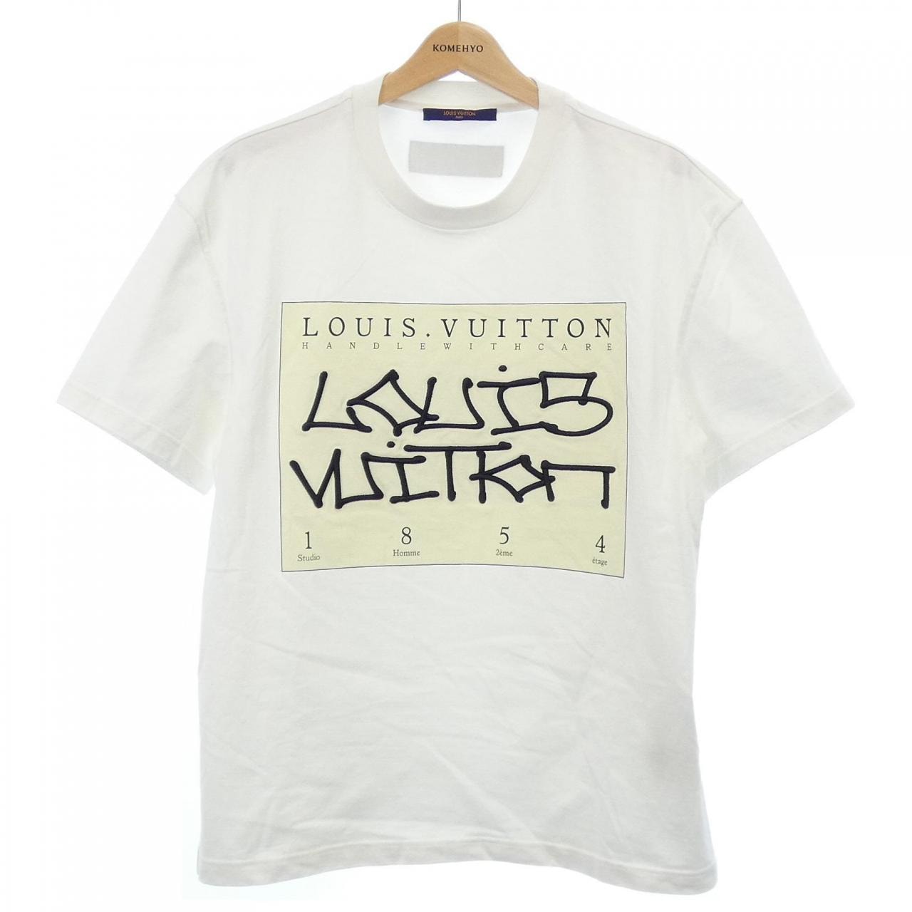 ルイヴィトン LOUIS VUITTON LOUIS VUITTONプリントTシャツ HNY75WDT3 Tシャツ