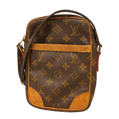 ★最終価格【6cd4957】ルイヴィトン ショルダーバッグ モノグラム ダヌーブ M45266 ブラウン【中古】レディース