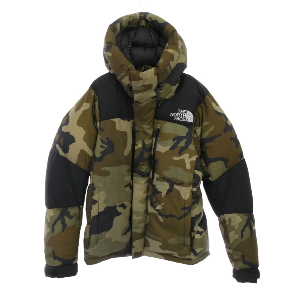 THE NORTH FACE ノースフェイス ダウンジャケット ND91951 NOVELTY BALTRO LIGHT JACKET ノベルティー バルトロ ライト ジャケット カーキ系 マルチカラー系 M【中古】