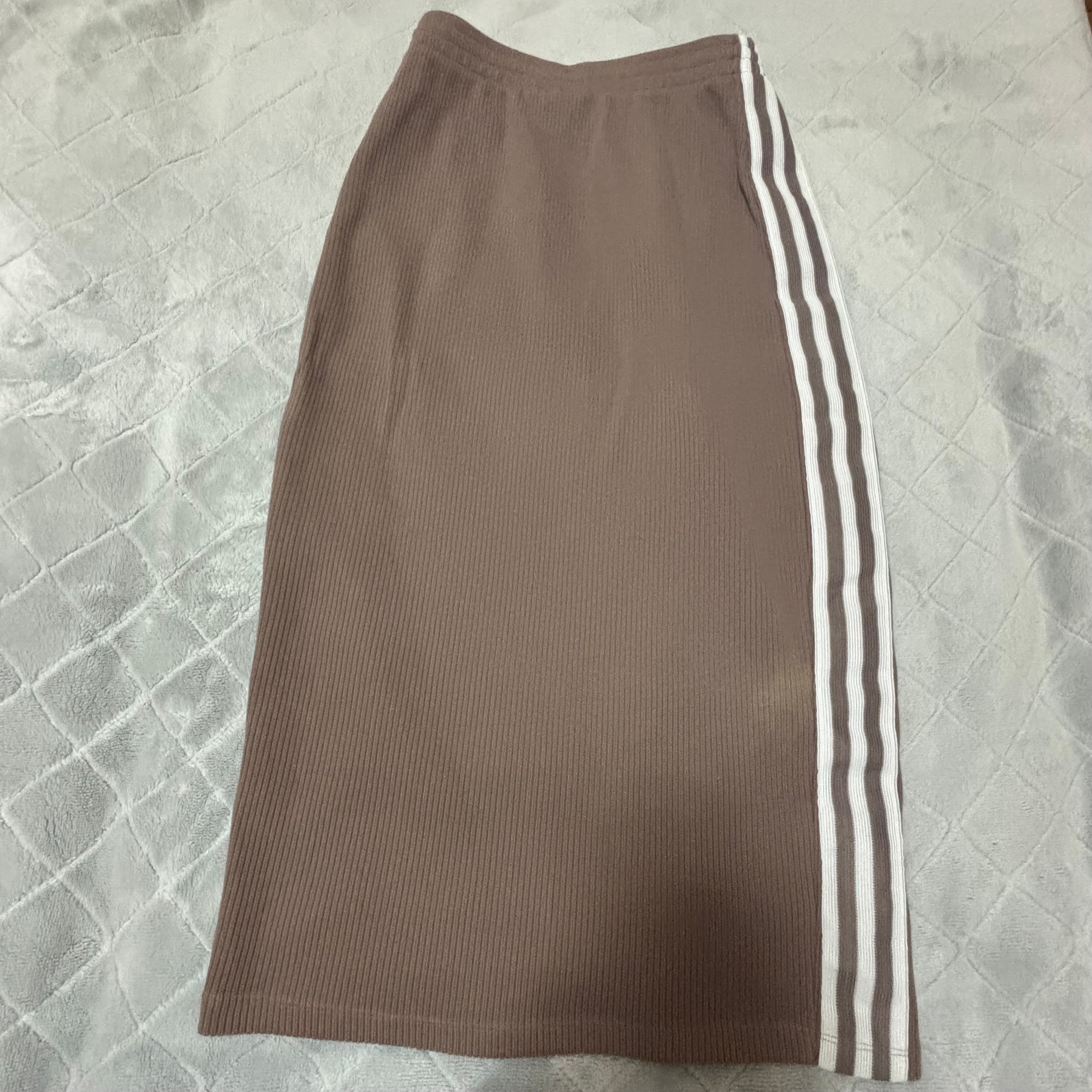 adidas Knit Skirt "Trace Brown"