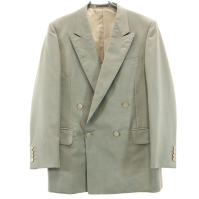 Burberrys バーバリーズ 90s オールド ダブル テーラードジャケット A4 グレー系
