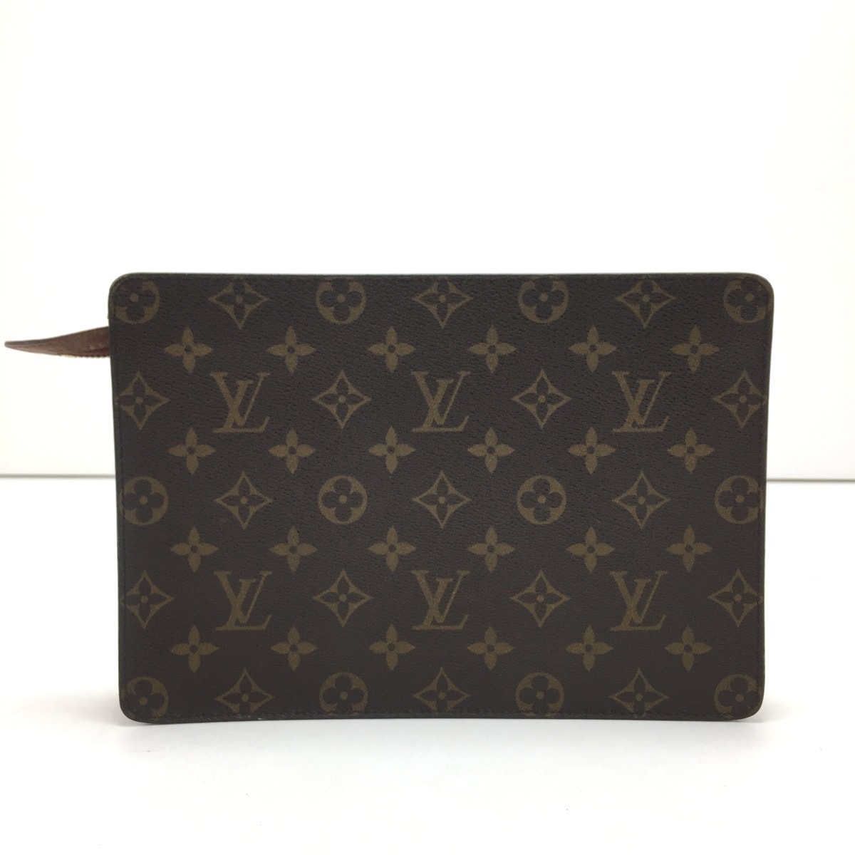 LOUIS VUITTON ルイヴィトン セカンドバッグ モノグラム・エクリプス ポシェットオム 外ポケットベタ有 M51795 ブラウン