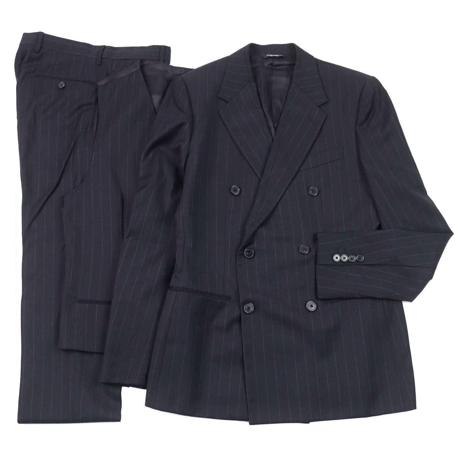 【ドンドン見直し】ドルチェ＆ガッバーナ スーツ ネイビー 46 G1UMMT