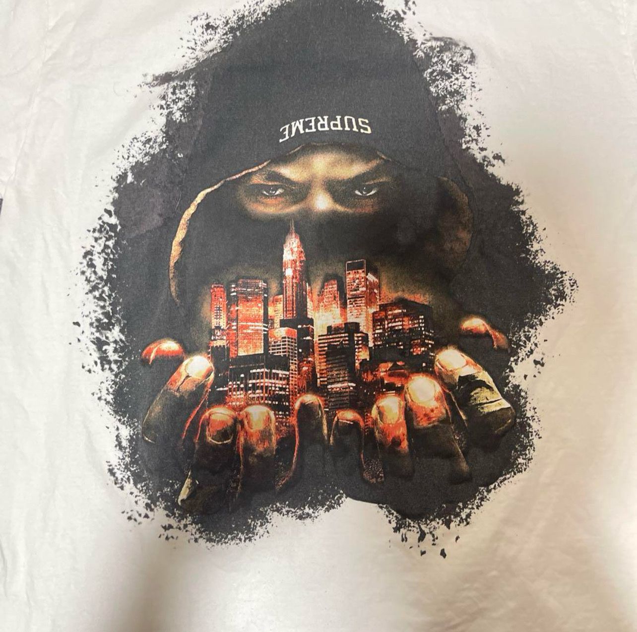 シュプリーム ファイター Tシャツ "ホワイト"