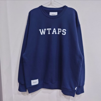 Wtaps ACADEMY / SWEATER / COPO "Navy"