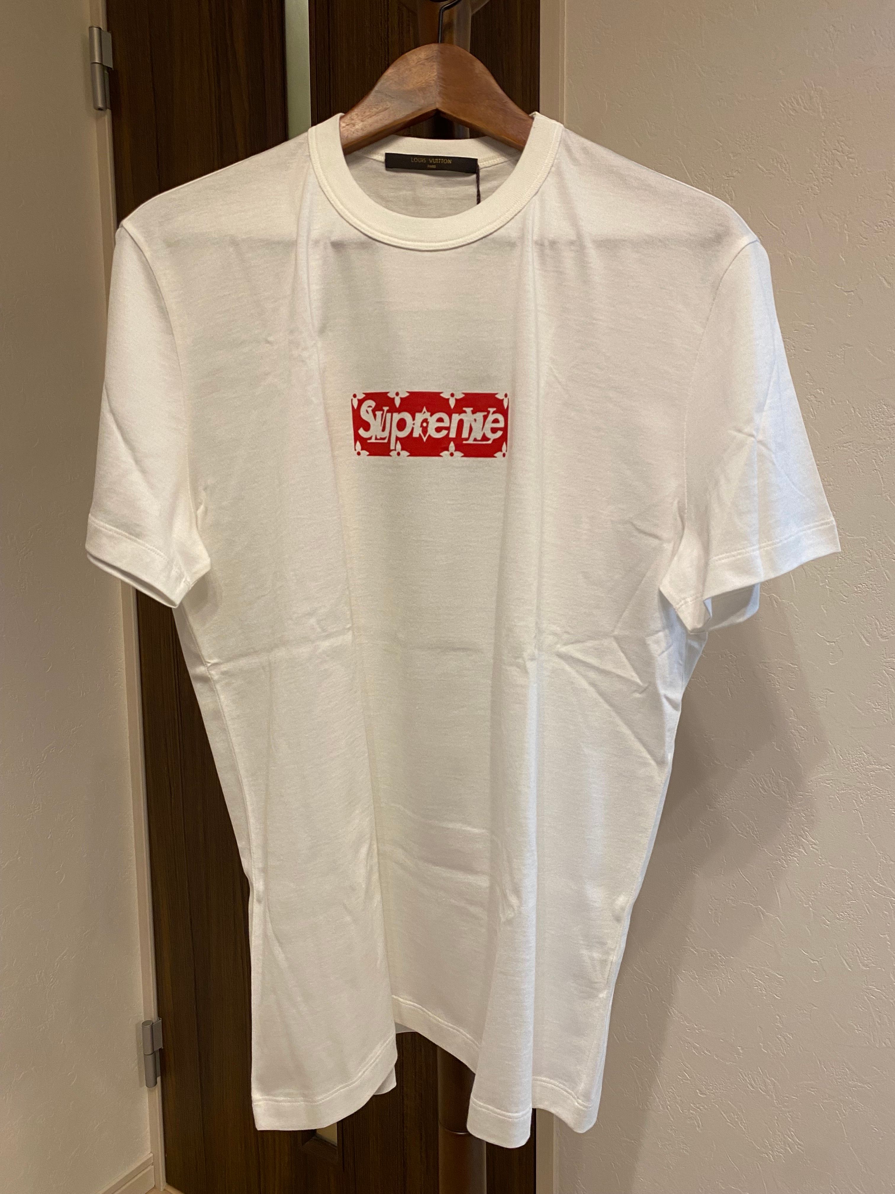Supreme / Louis Vuitton Box Logo Tee "Red"