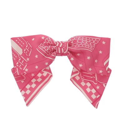 エルメス グルネル PM ジグザグ シルク ローズアザレ