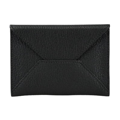HERMES エルメス カードケース エンヴェロープ MM 黒 (ブラック) シェーブルミゾル K刻印 H032790 新品未使用