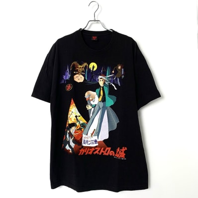 Geeks Rule 15 Silkscreen Printing x Lupin the Third The castle of cagliostro "Black"