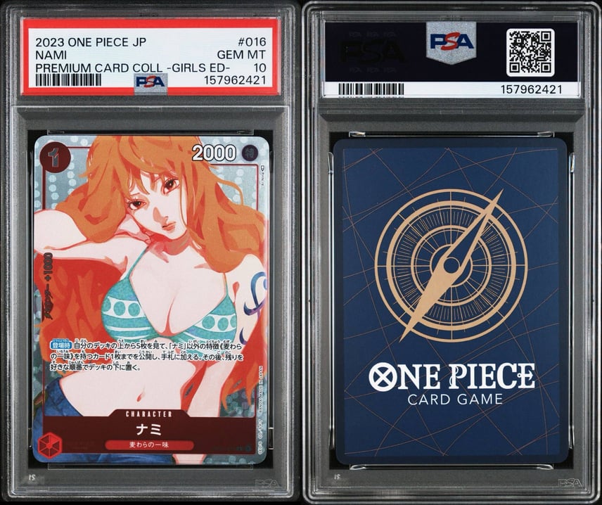 PSA10】ワンピースカード ナミ R SP 高騰中 ナミ R-P [OP01-016 PSA10】ワンピースカード ナミ R SP 高騰中 ナミ R-P [OP01-016