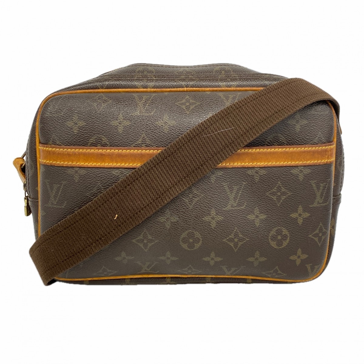 ★SALE【6dc2372】ルイヴィトン ショルダーバッグ モノグラム リポーターPM M45254 ブラウン【中古】レディース