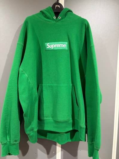 Supreme Box Logo Hooded Sweatshirt "Green" (24FW)